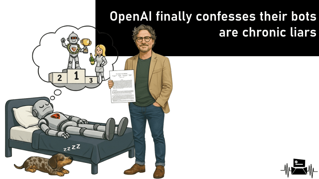 OpenAI finally confesses their bots are chronic&nbsp;liars