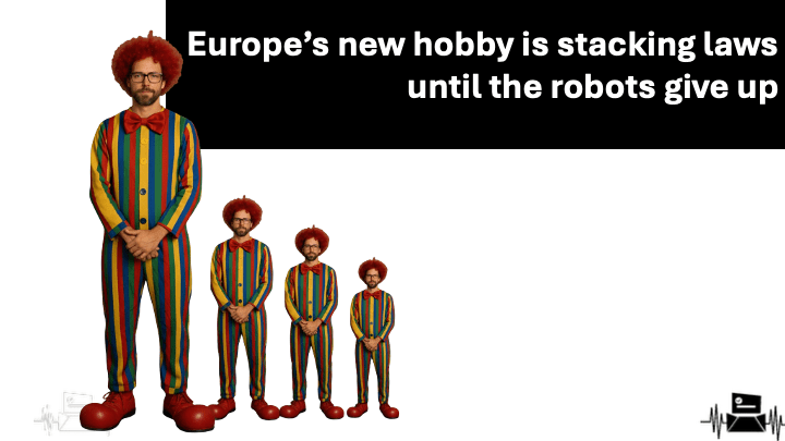 Europe’s new hobby is stacking laws until the robots give&nbsp;up