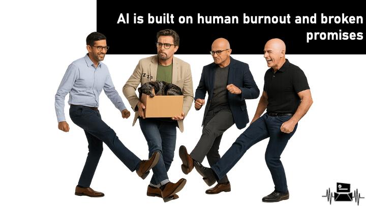 AI is built on human burnout and broken&nbsp;promises